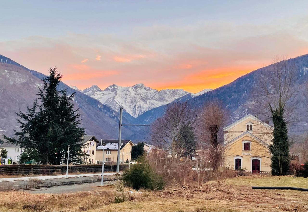 Duplex Du Pailhet, T3 Neuf, Vue Montagne, Parking, Navette Et 2 Velos A Disposition Gratuitement Bagneres-de-Luchon Ngoại thất bức ảnh