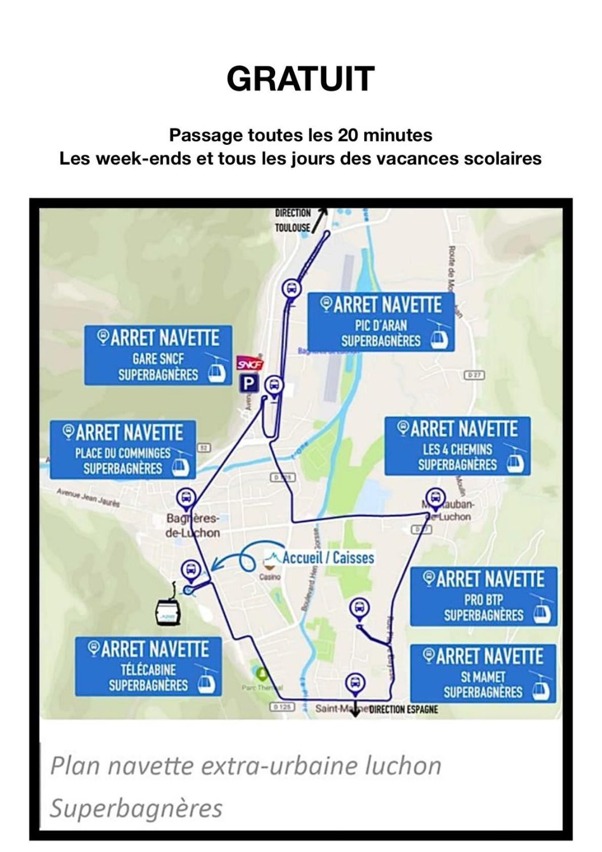 Duplex Du Pailhet, T3 Neuf, Vue Montagne, Parking, Navette Et 2 Velos A Disposition Gratuitement Bagneres-de-Luchon Ngoại thất bức ảnh