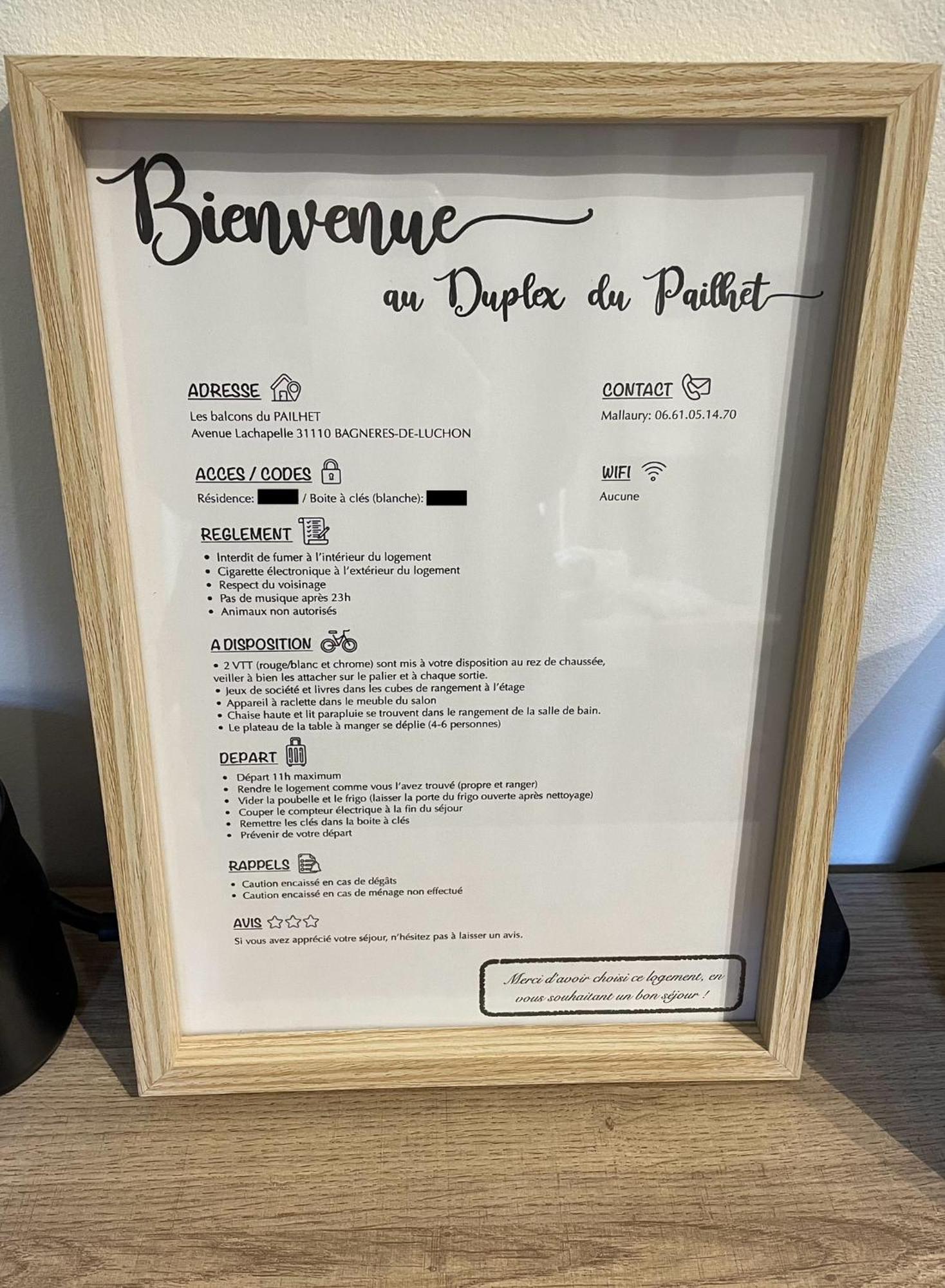 Duplex Du Pailhet, T3 Neuf, Vue Montagne, Parking, Navette Et 2 Velos A Disposition Gratuitement Bagneres-de-Luchon Ngoại thất bức ảnh